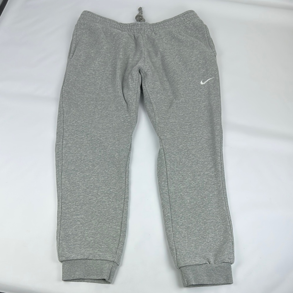 Nike Heather Gray Joggers Relaxed Fit. XL. Heavy Weight Fleece. Extra Roomy.